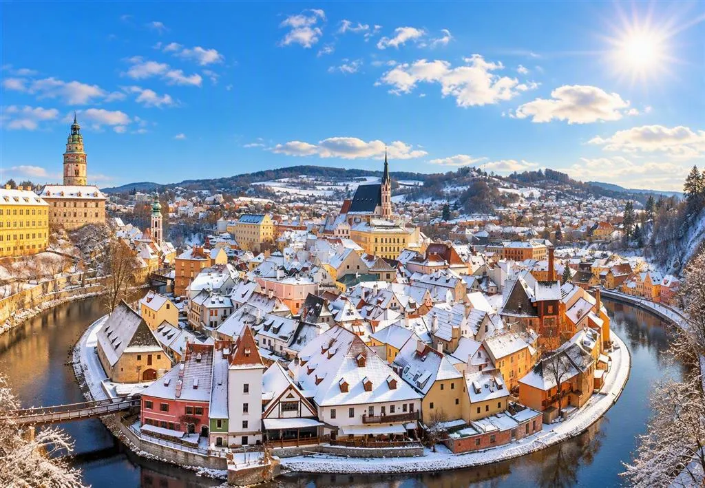 Predvianočný Český Krumlov